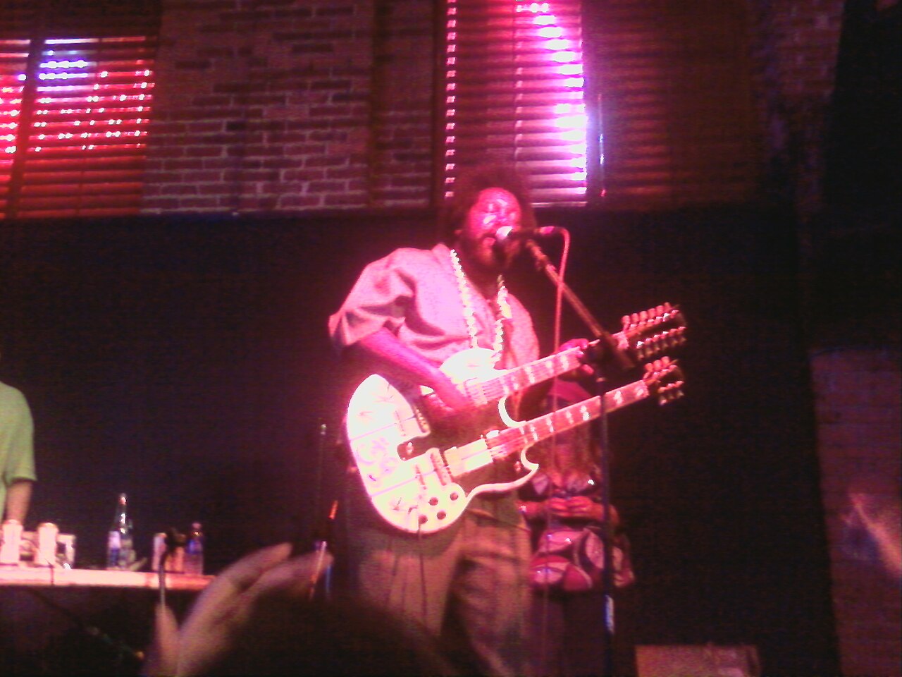 Joseph Foreman in concert at the Bank and Blues